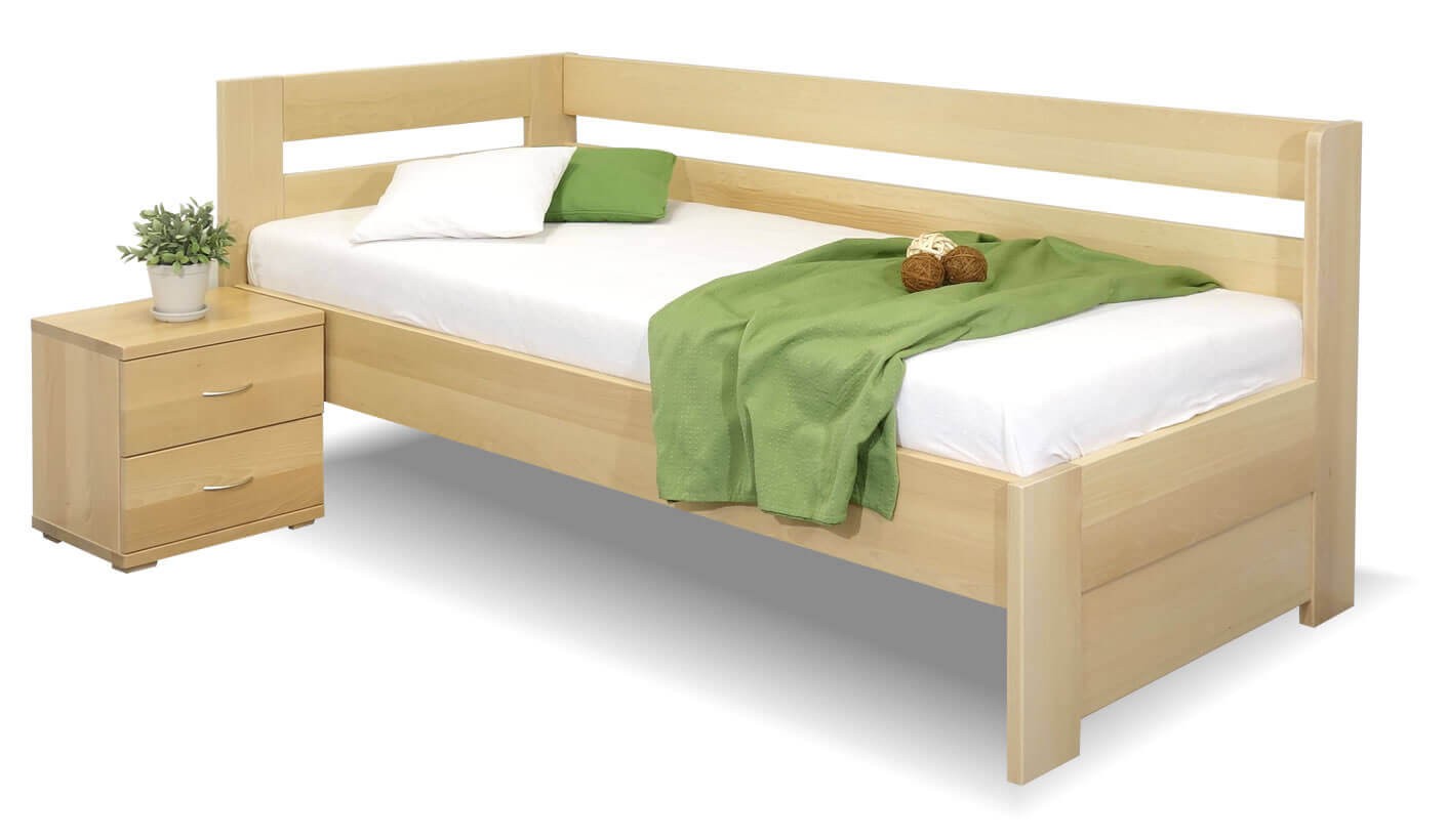 Prostor pod postelí Valentin 80x200 a 90x200 cm a uložení roštu