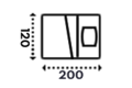 120x200 cm