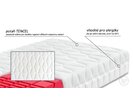 Středně tvrdá ortopedická matrace ARELIA PLUS,  24cm, 150kg, studená pěna  - pohled č. 4