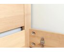 Dřevěná postel OMEGA 2, masiv buk - pohled č. 6