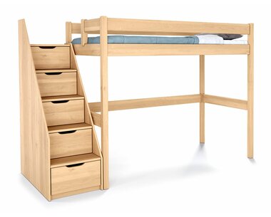 Patrová postel JUNIOR 17, masiv buk  