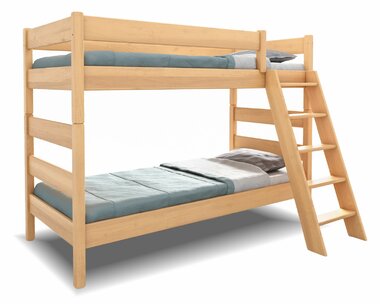 Poschoďová postel JUNIOR 2, masiv buk  