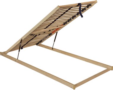 Vyklápěcí lamelový rošt PVP, 90x200, čelní výklop  - pohled č. 1