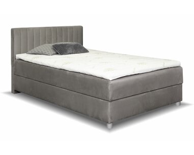 Postel boxspring s úložným prostorem NOVO - hlavové čelo, 120x200cm - pohled č. 1