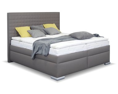 Americká postel boxspring RIALTO 200x200, s úložným prostorem  - pohled č. 1