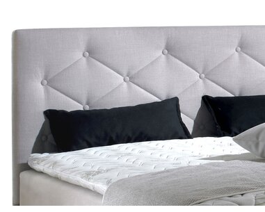 Americká postel boxspring s úložným prostorem DIVA - pohled č. 3
