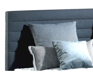 Americká postel boxspring s úložným prostorem CORALO - pohled č. 2