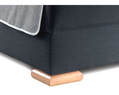 Americká postel boxspring s úložným prostorem CORALO - pohled č. 3