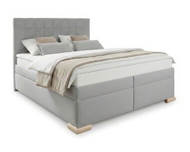 Americká postel boxspring GIARDINO 200x200, s úložným prostorem - pohled č. 2