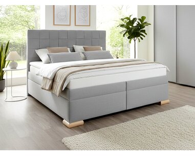 Americká postel boxspring GIARDINO 200x200, s úložným prostorem - pohled č. 1