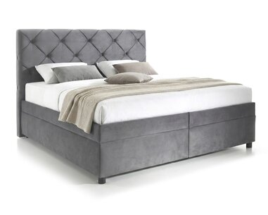 Americká postel boxspring PALLADIO 200x200cm, s úložným prostorem - pohled č. 1
