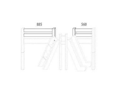 Zábrana  C D916-Domino - pohled č. 1