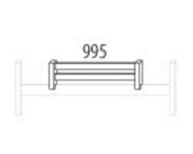 Zábrana  B D915-Domino, smrk - pohled č. 2