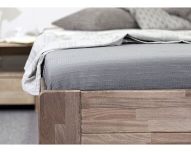 Postel s úložným prostorem FUTON, 120x200, masiv buk - pohled č. 4