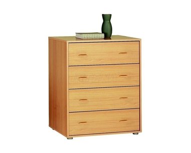 Komoda-prádelník IA8116A, lamino buk - pohled č. 1