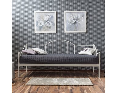 Kovové jednolůžko IA3124, 90x200 - pohled č. 1