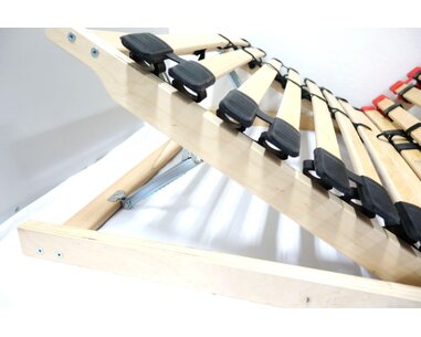 Vyklápěcí lamelový rošt DOUBLE NV XXL - čelní výklop, 150kg, 100x200 - pohled č. 2