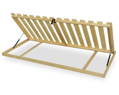 Vyklápěcí laťkový rošt MASIV BV - boční výklop, 120x200 - pohled č. 1