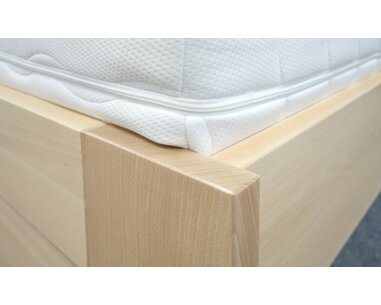 Dřevná postel s roštem Jirka, 80x200, 90x200, masiv buk - pohled č. 4