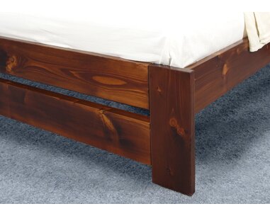 Jednolůžková postel s roštem Jirka, 80x200, 90x200, masiv smrk - pohled č. 4