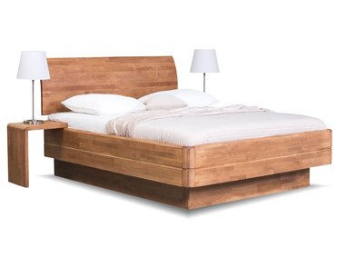 Postel s úložným prostorem Fantazie Grande F307, 180x200cm, masiv buk - pohled č. 1