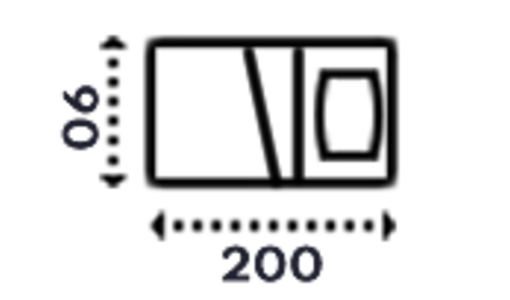 Patrové postele a palandy 90x200 cm