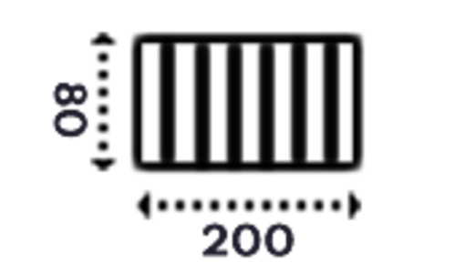 Rošty 80x200 skladem