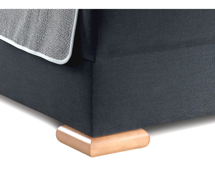 Americká postel boxspring s úložným prostorem CORALO - pohled č. 3