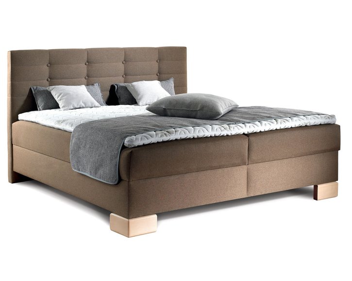 Americká postel boxspring s úložným prostorem VIANA - pohled č. 1