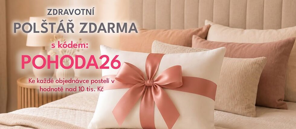 Oslavte s námi LÉTO – k nové posteli získáte dárek zdarma!